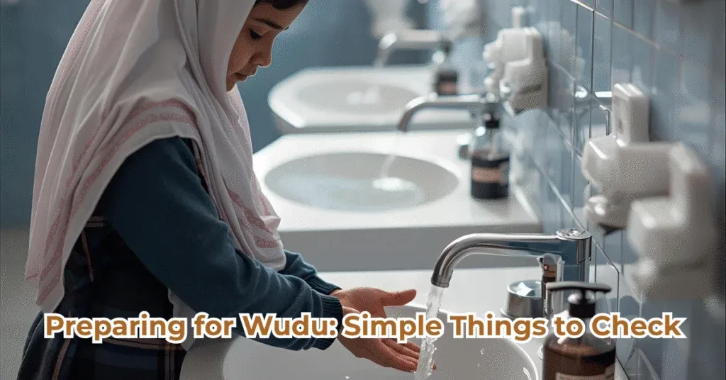 Preparing for Wudu: Simple Things to Check
