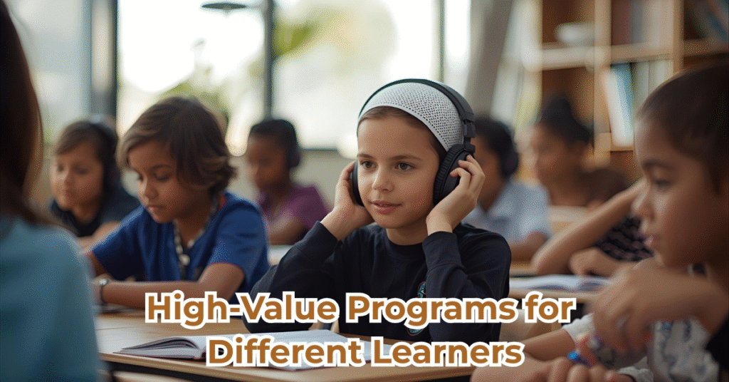 High-Value Programs for Different Learners