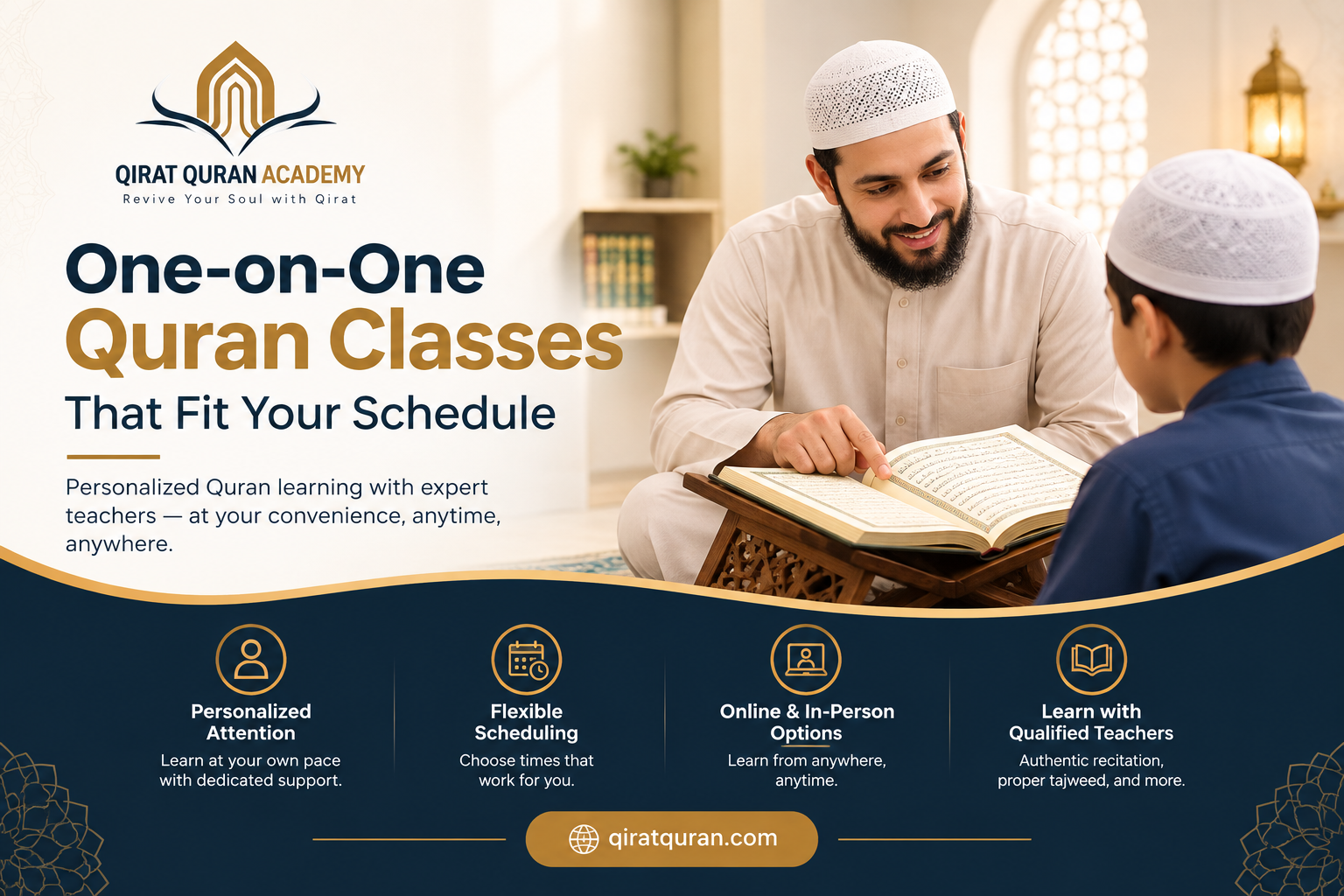 one-on-one quran classes