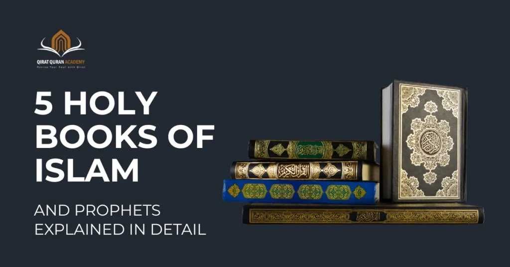 5 holy books of islam and prophets