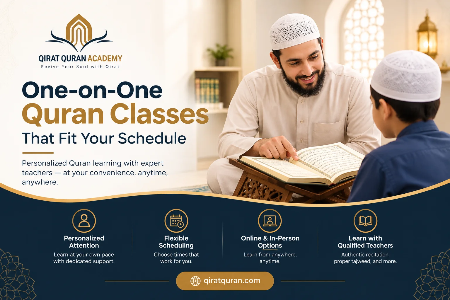 one-on-one quran classes